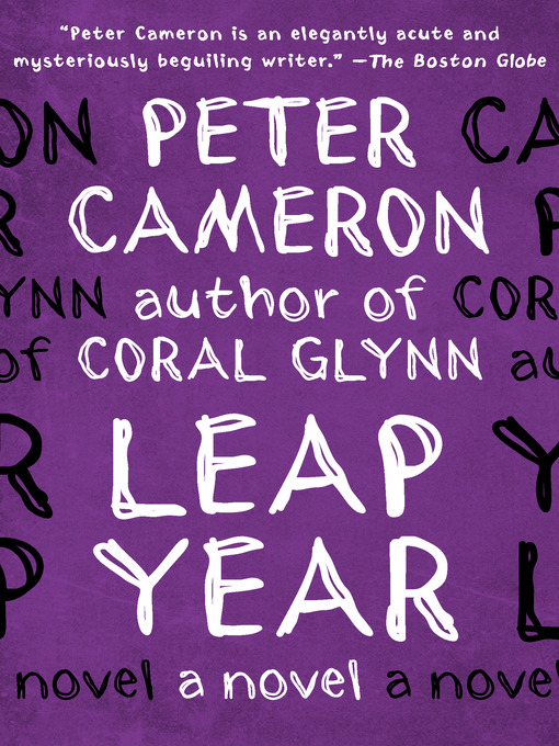 Title details for Leap Year by Peter Cameron - Available